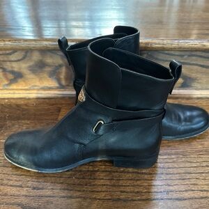 Michael Kors Womens Black Boots Size 7.5
